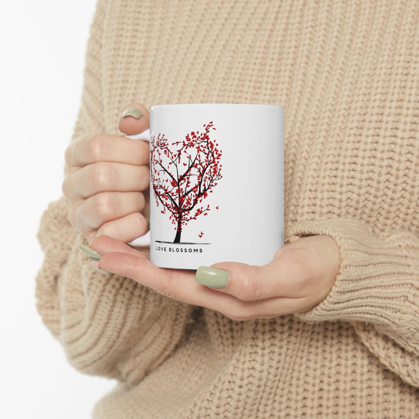 Love Blossoms Mug 11oz.
