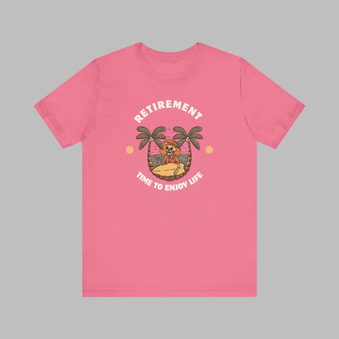 Enjoy Retirement Skeleton Tee