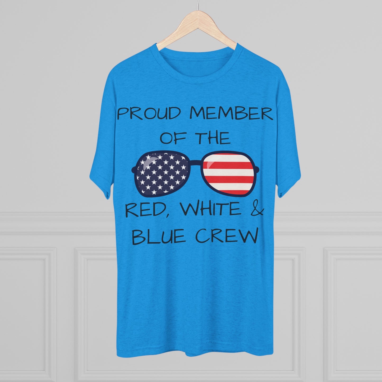 RED, WHITE & BLUE CREW Tee