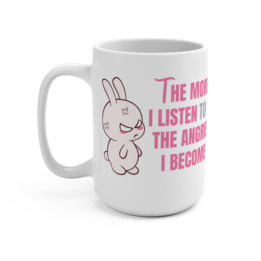 Angry Bunny Mug 15oz