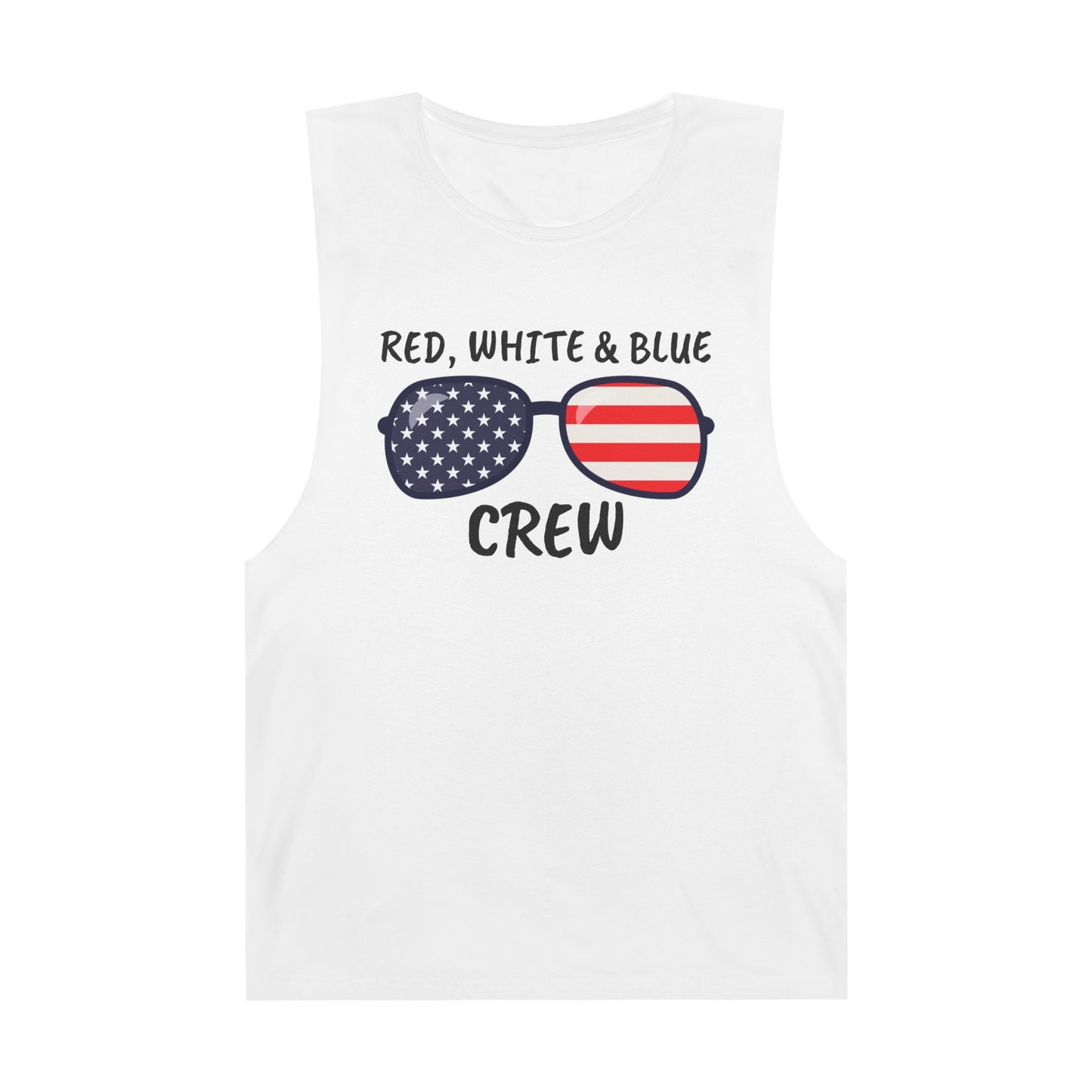 RED, WHITE & BLUE CREW Tank