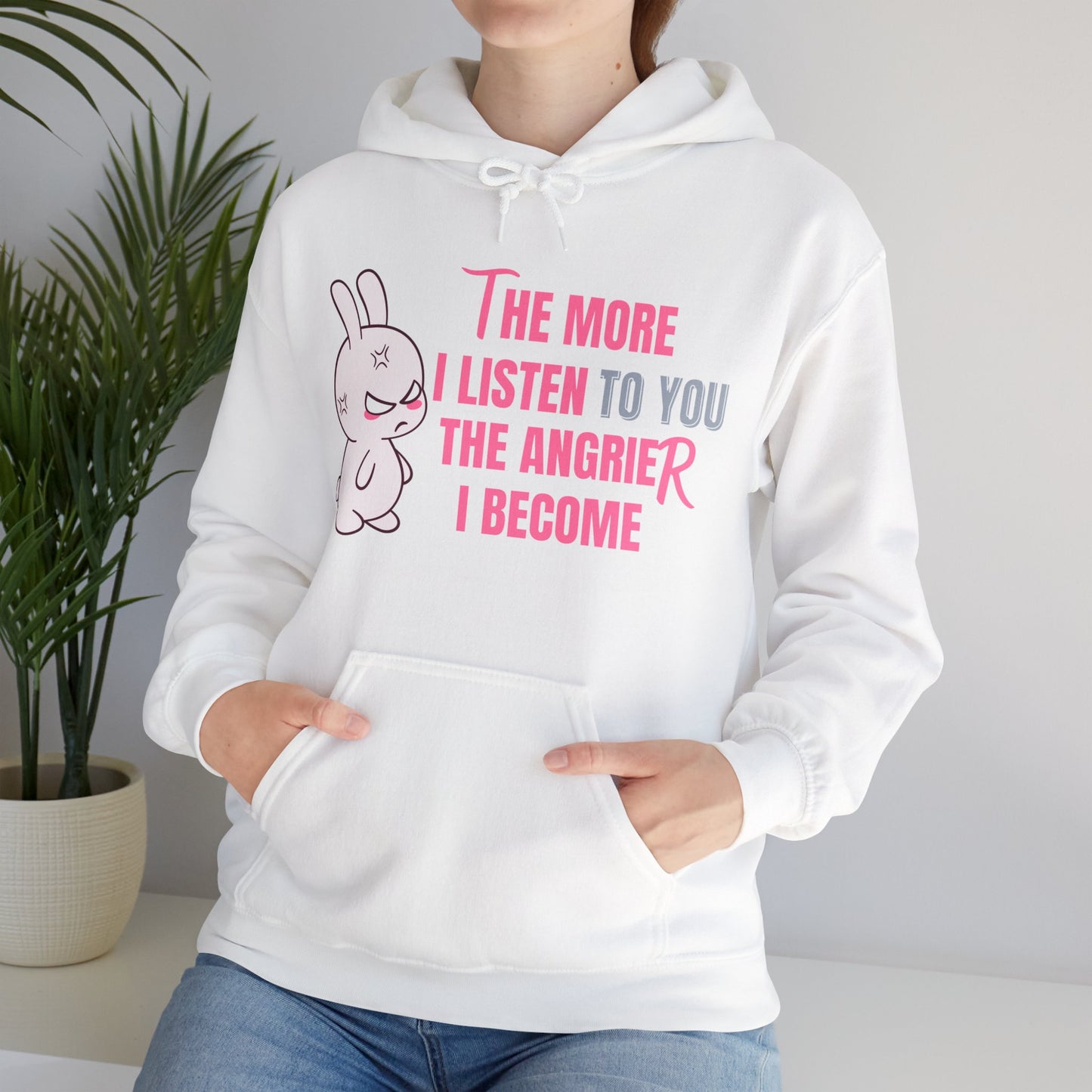 Angry Bunny Hoodie