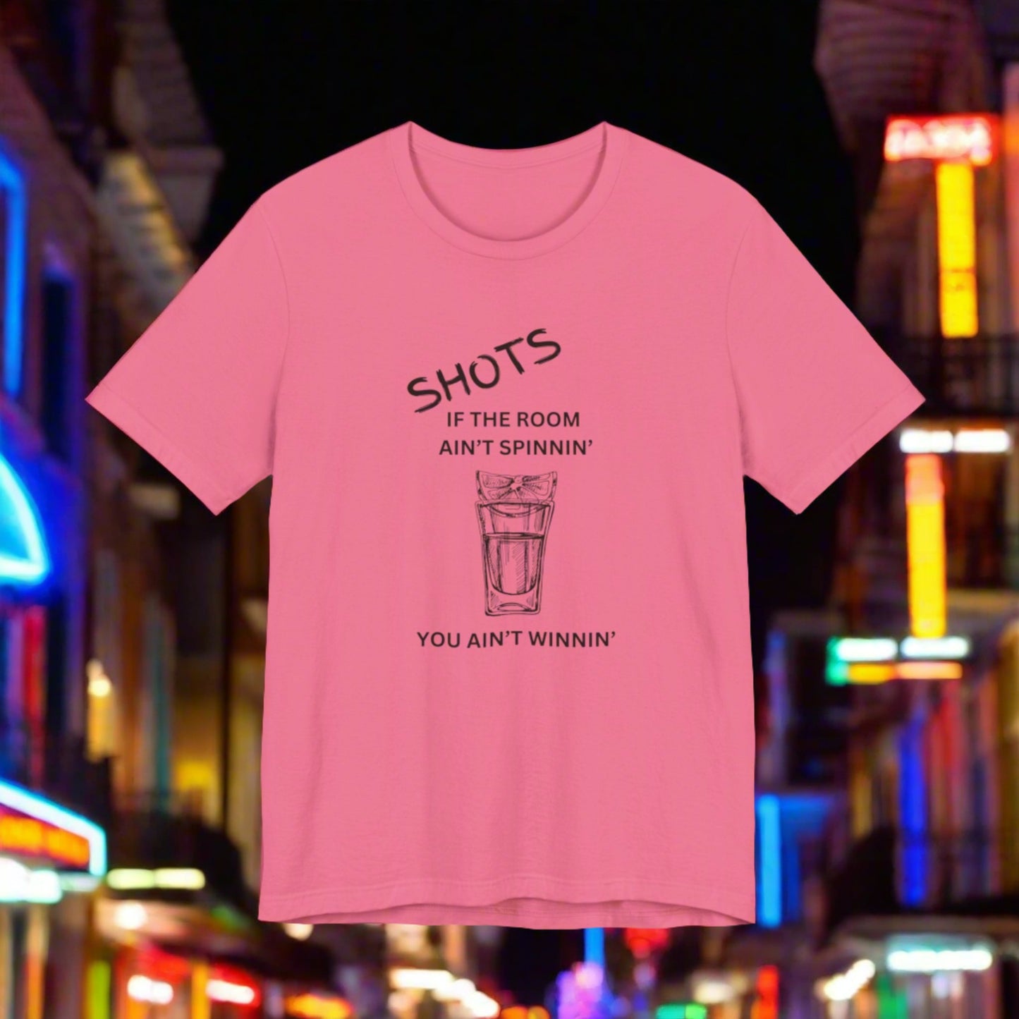 SHOTS- Spinnin' is winnin' Tee