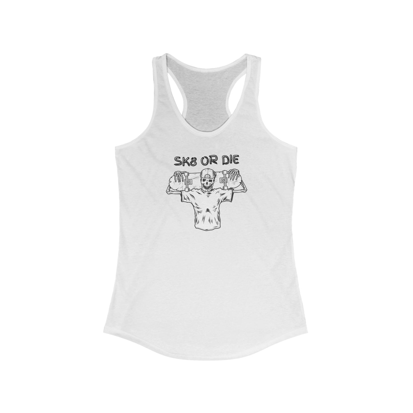 SK8 or Die Racerback Tank