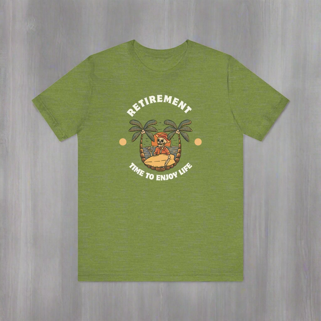 Enjoy Retirement Skeleton Tee