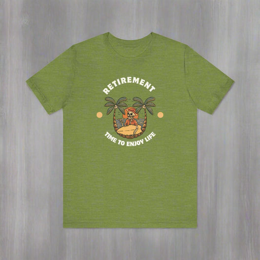 Enjoy Retirement Skeleton Tee