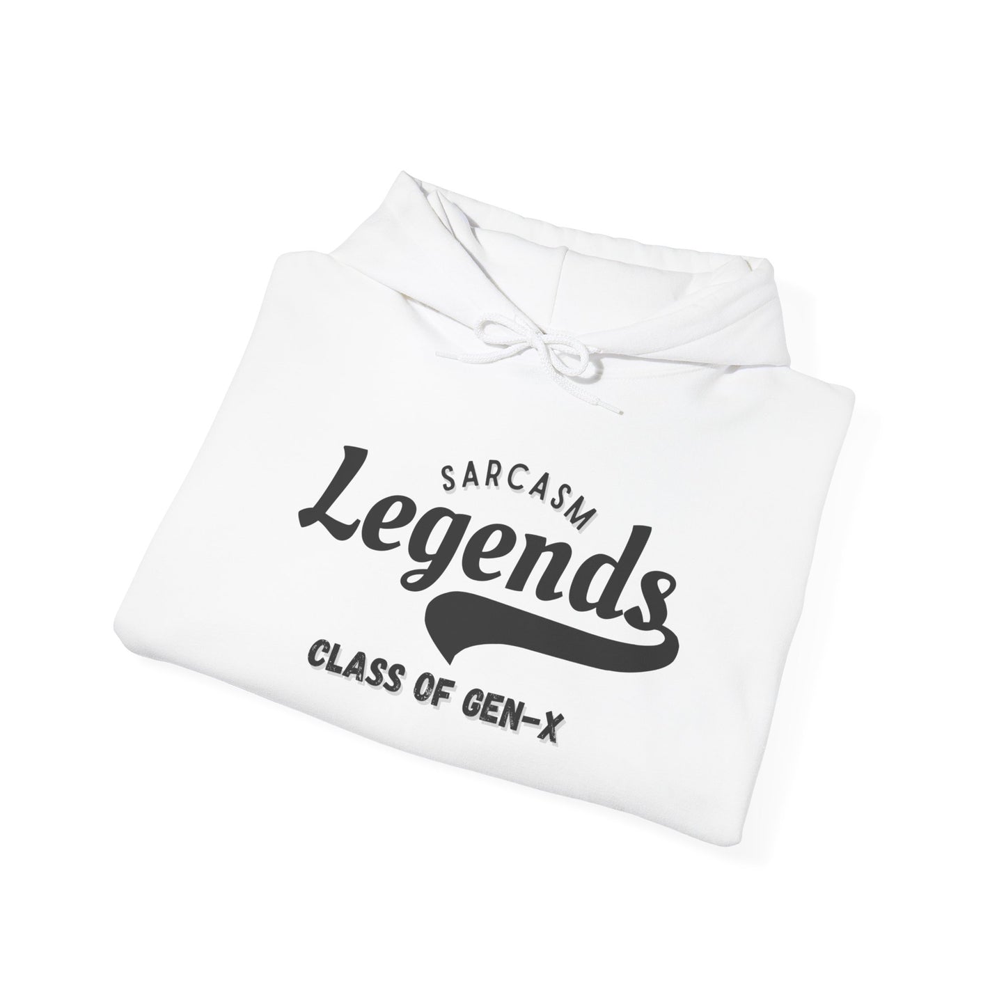 Sarcasm Legends Class of Gen-X Unisex Hoodie