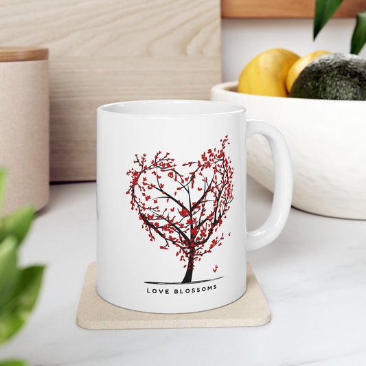 Love Blossoms Mug 11oz.