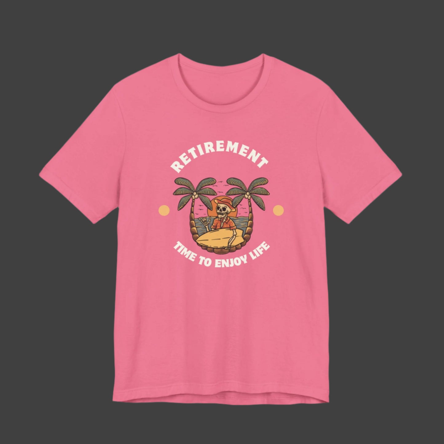 Enjoy Retirement Skeleton Tee