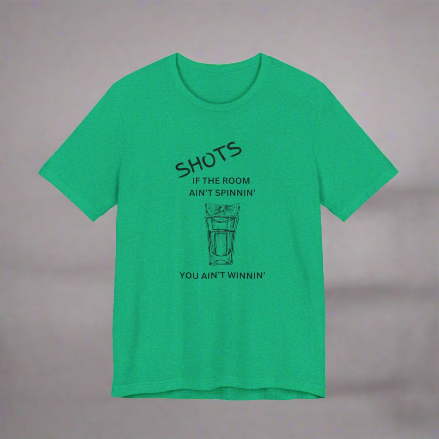 SHOTS- Spinnin' is winnin' Tee