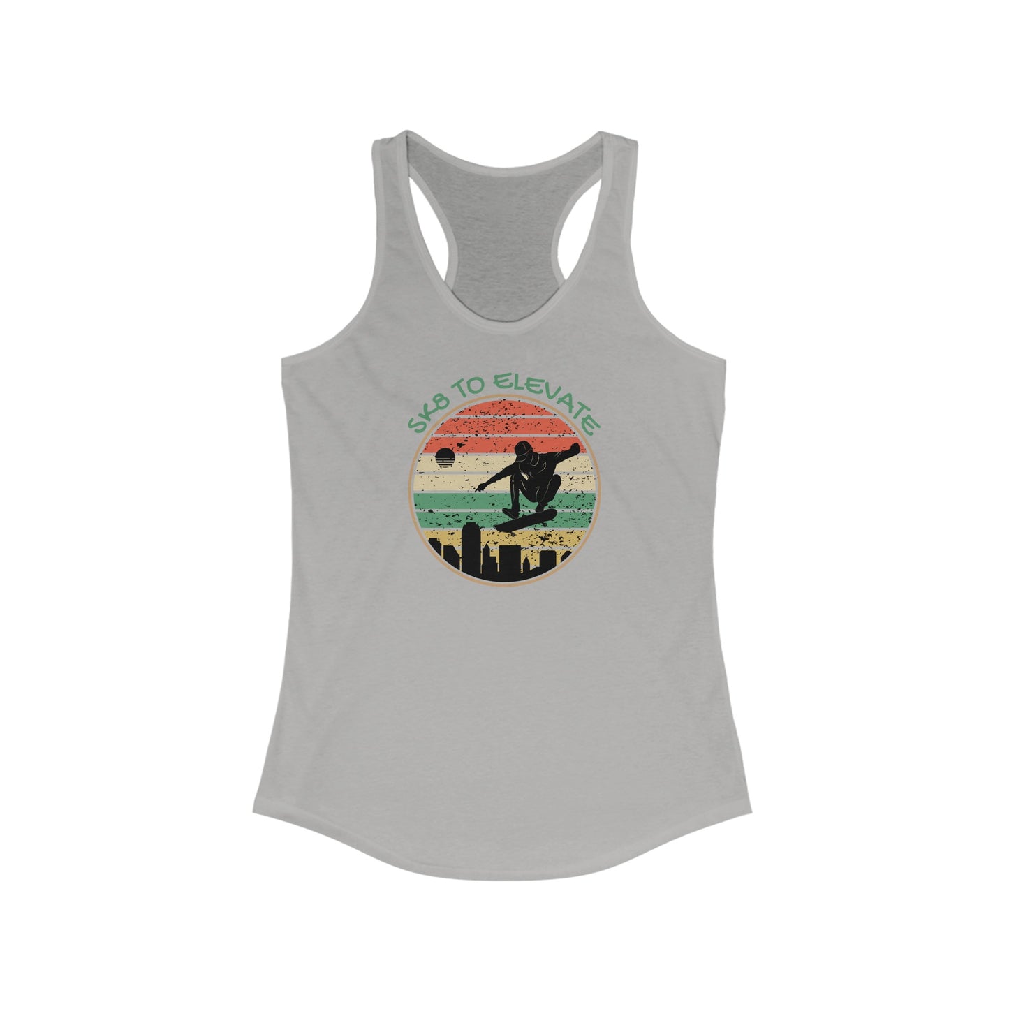 Skate to Elevate Racerback Tank