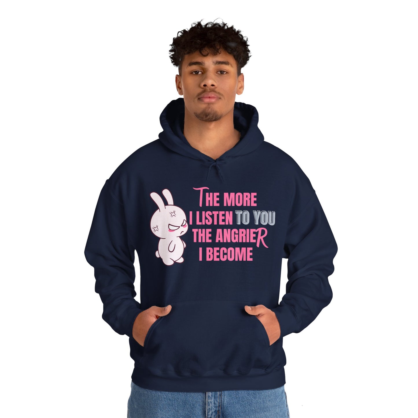 Angry Bunny Hoodie