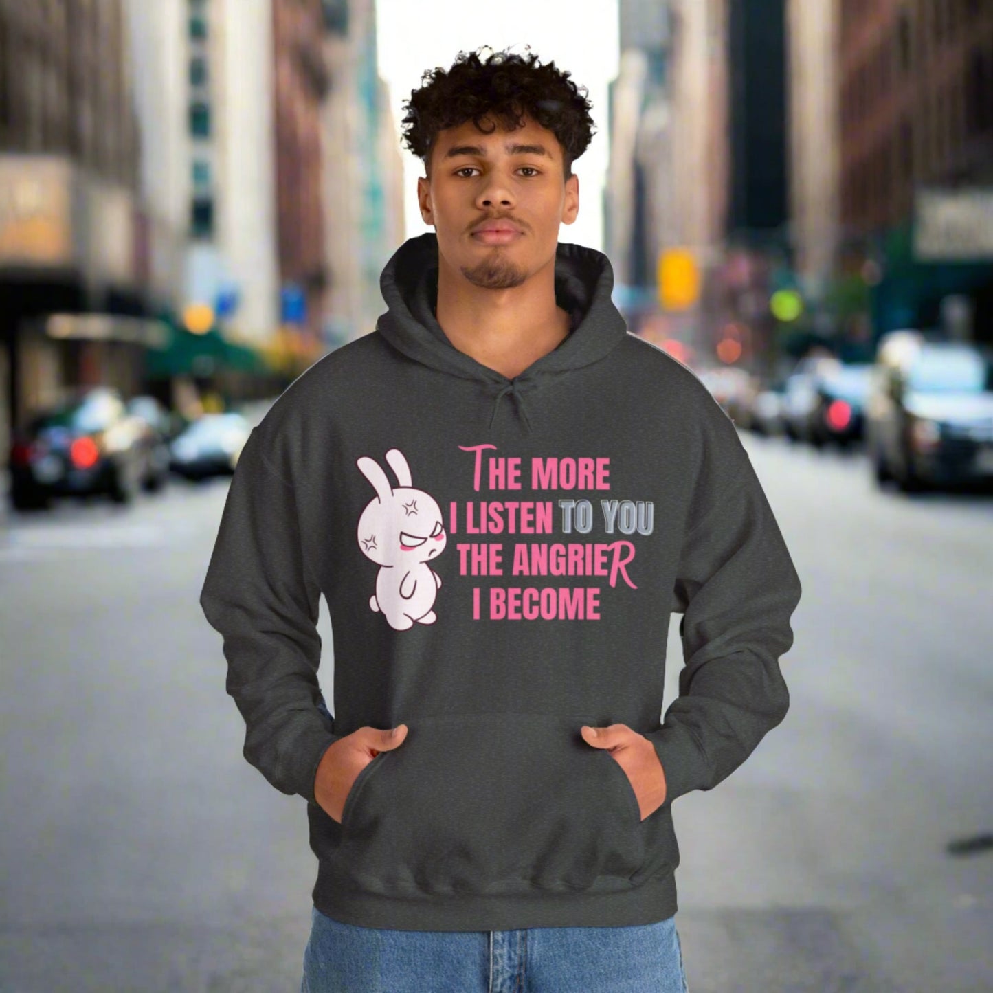 Angry Bunny Hoodie
