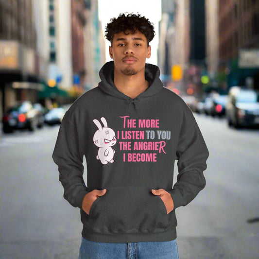 Angry Bunny Hoodie