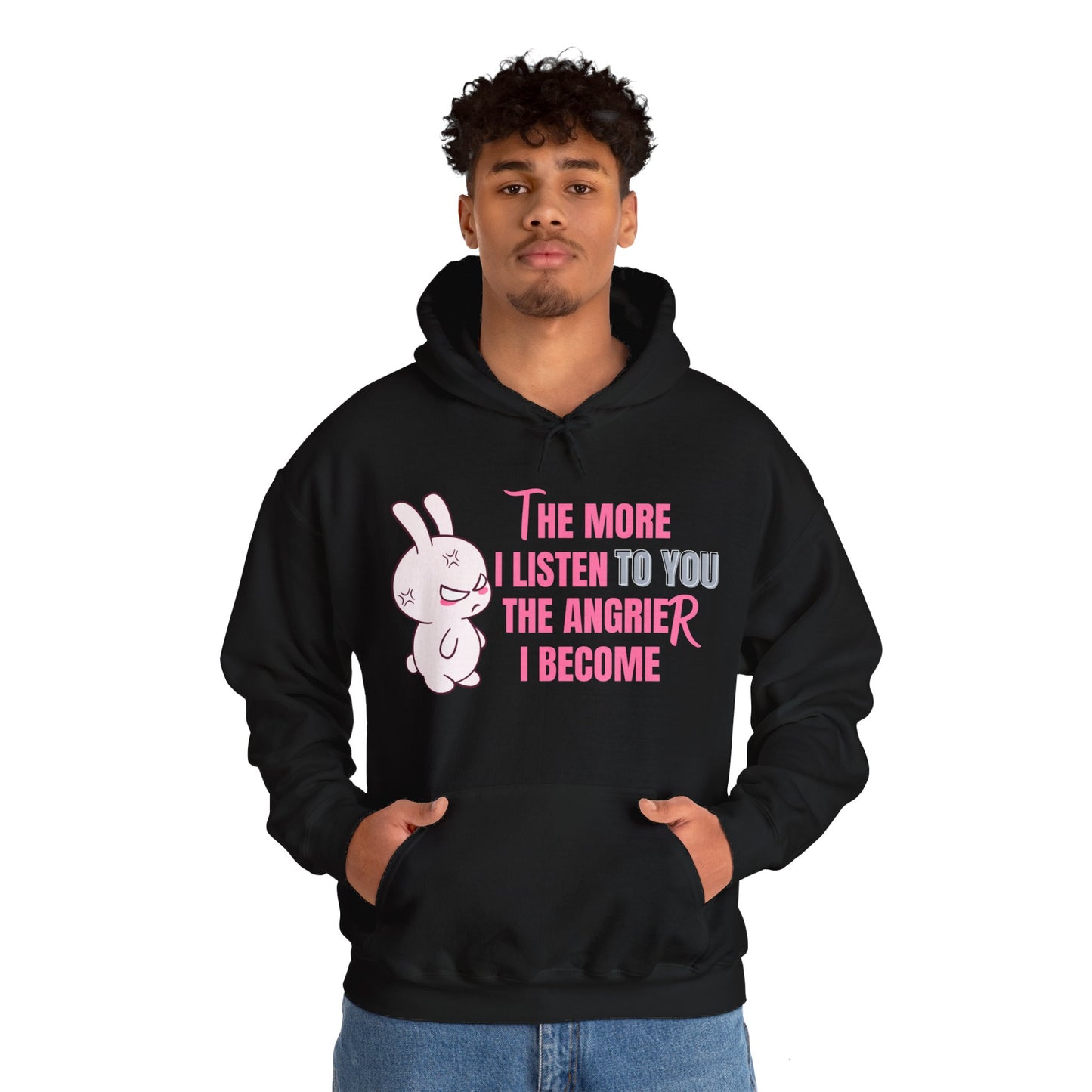 Angry Bunny Hoodie