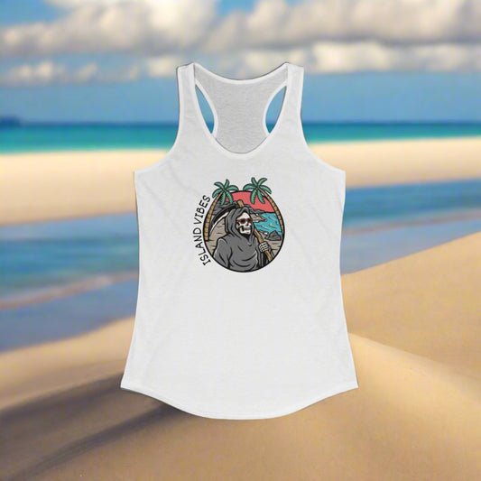 Island Vibes Reaper Racerback Tank