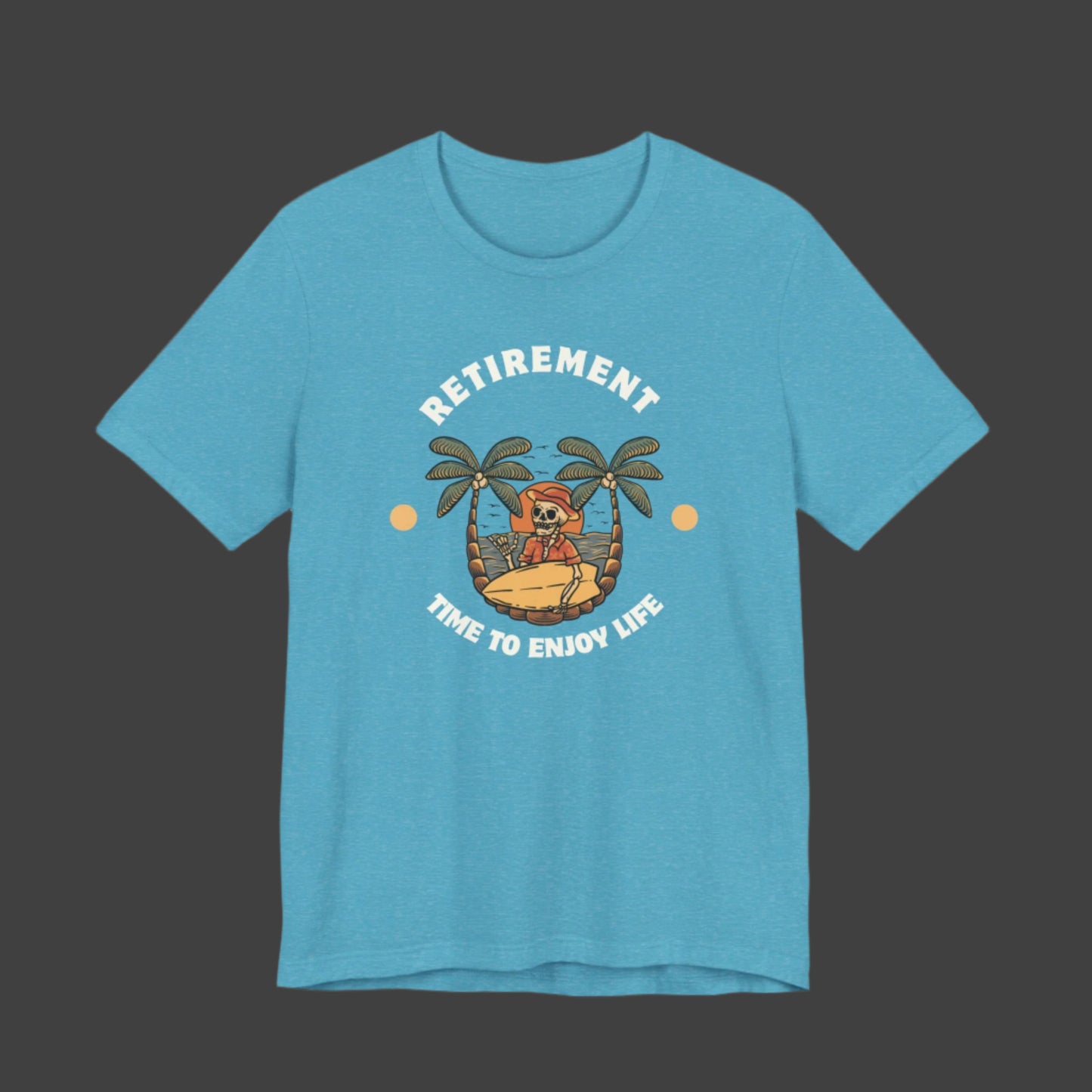 Enjoy Retirement Skeleton Tee