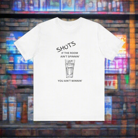 SHOTS- Spinnin' is winnin' Tee