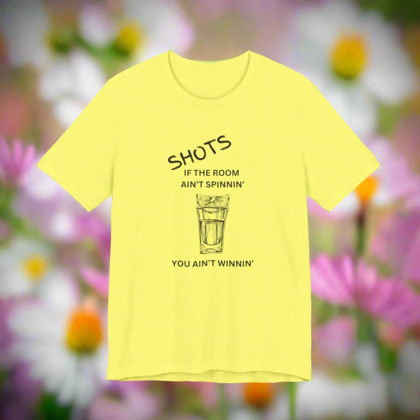 SHOTS- Spinnin' is winnin' Tee