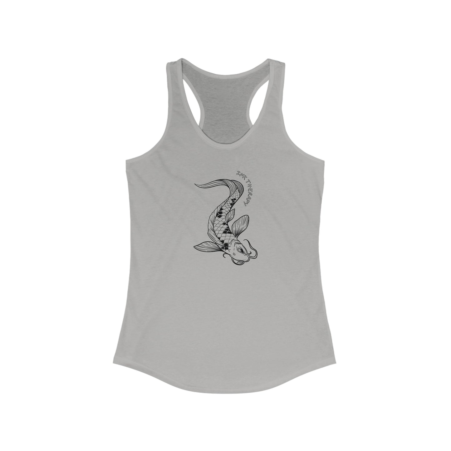 Ink Therapy- KOI Racerback Tank