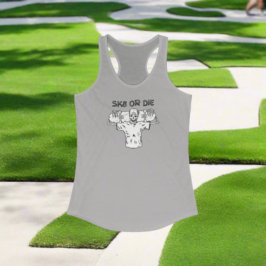 SK8 or Die Racerback Tank