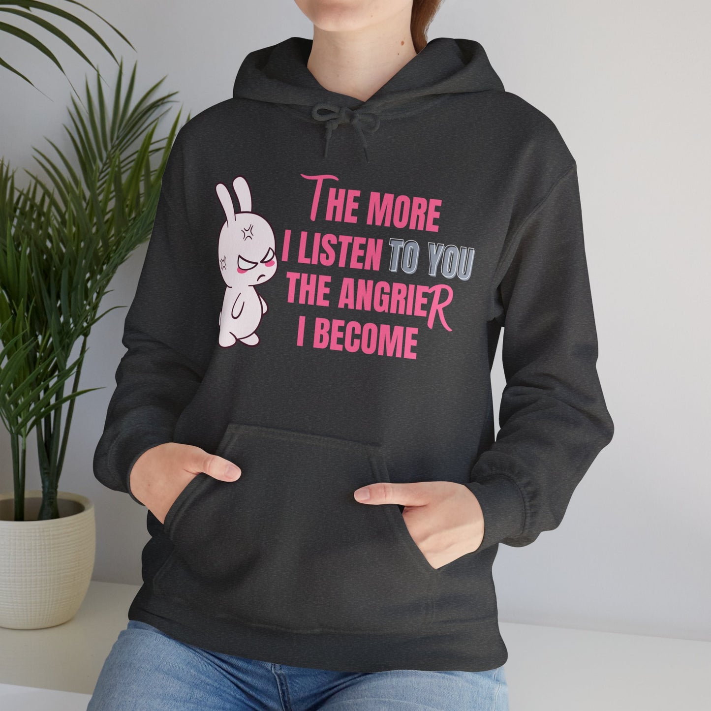 Angry Bunny Hoodie