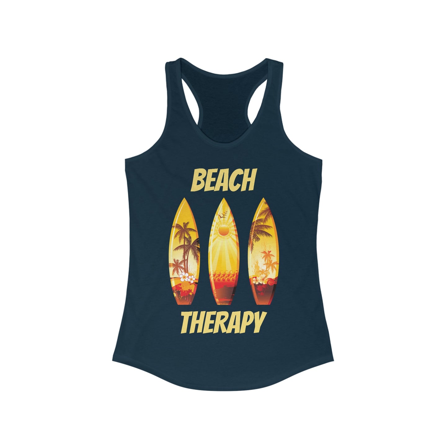 Beach Therapy Racerback Tank