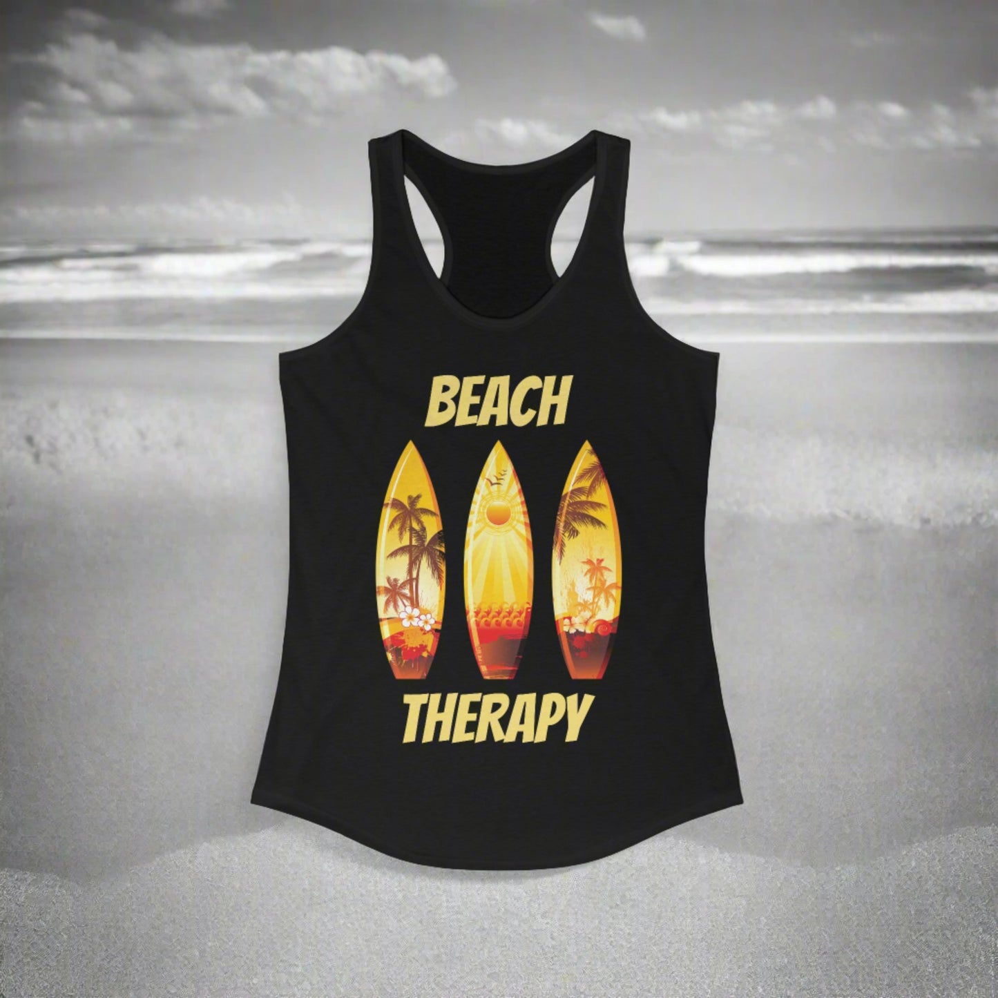 Beach Therapy Racerback Tank