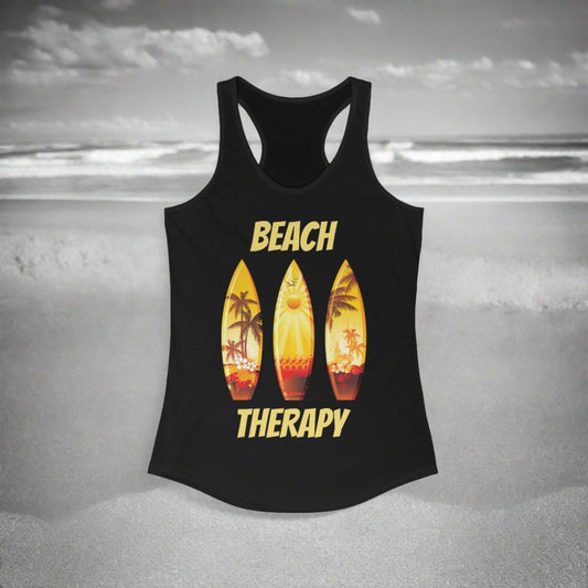 Beach Therapy Racerback Tank