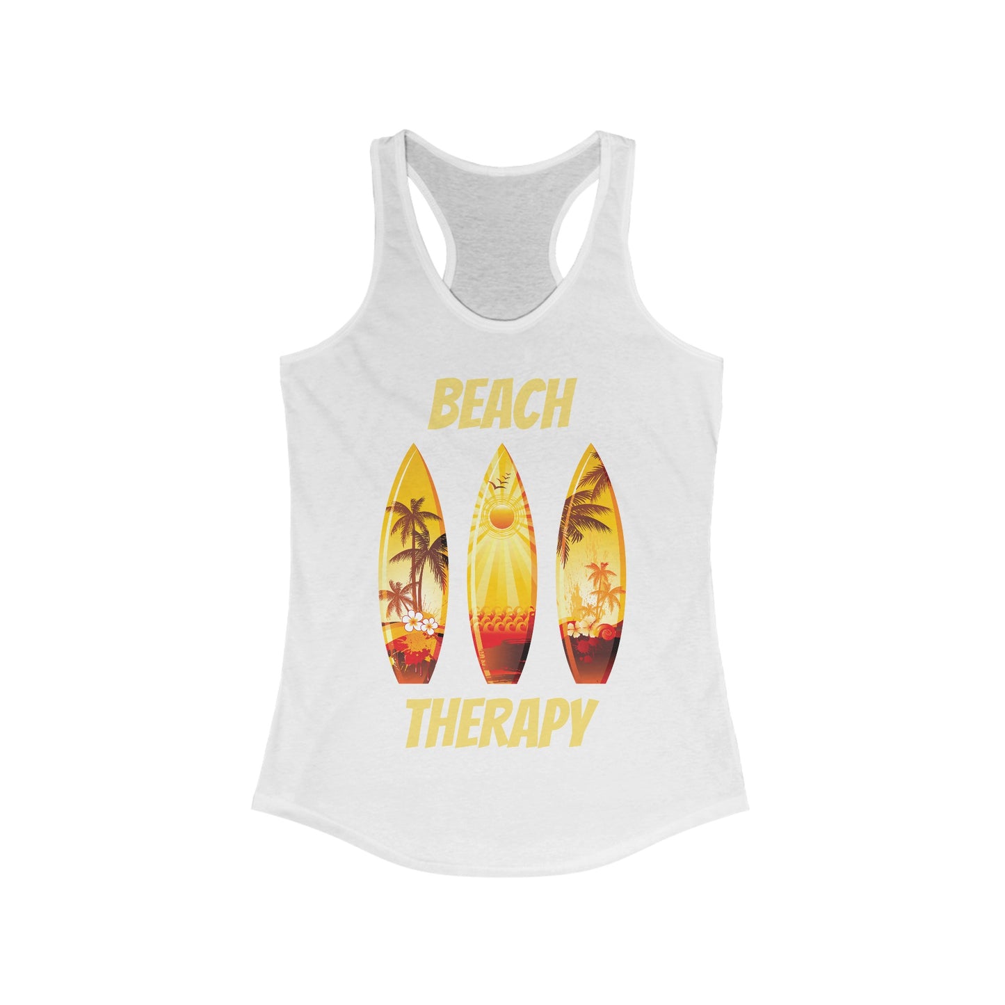 Beach Therapy Racerback Tank