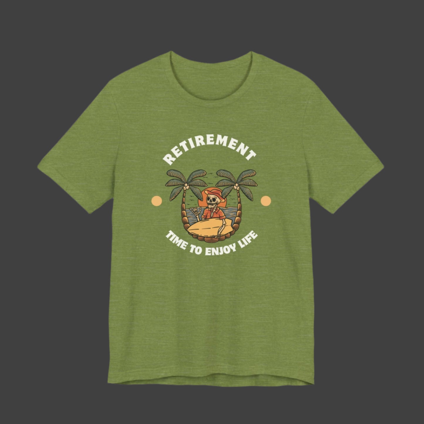 Enjoy Retirement Skeleton Tee