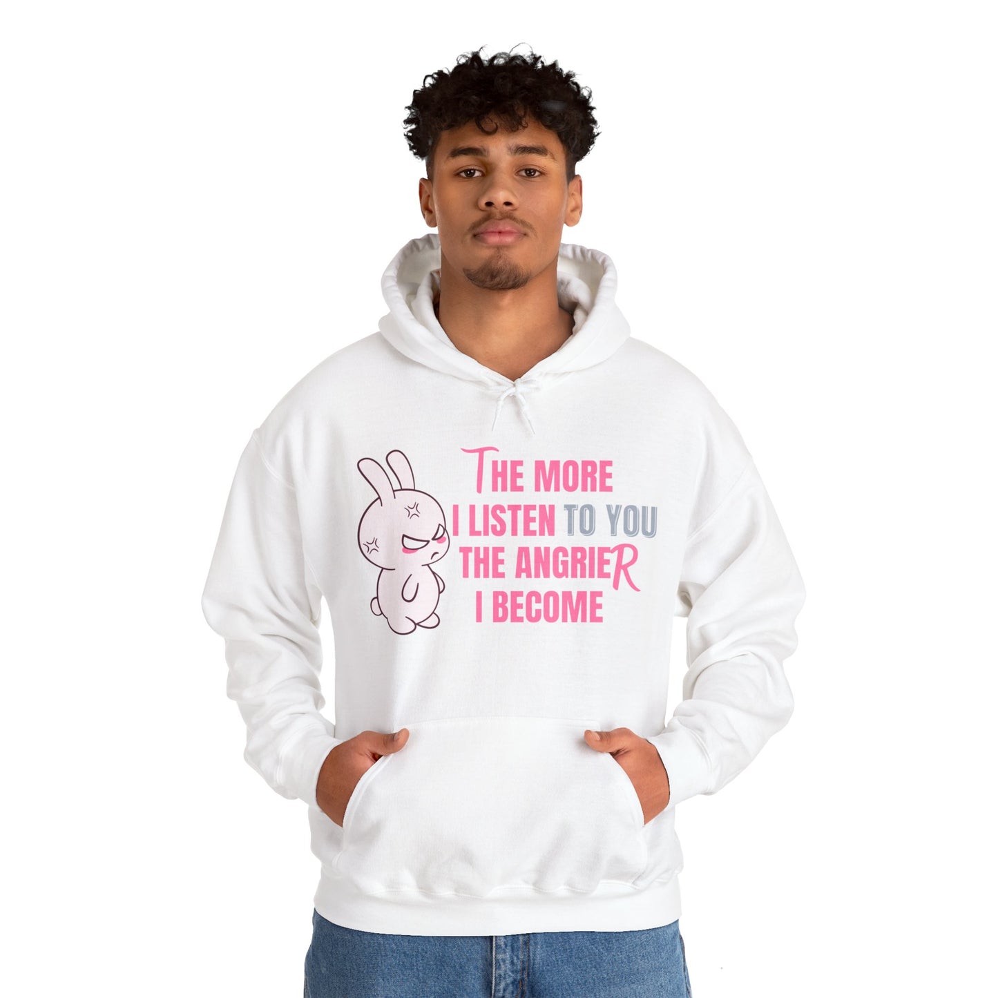 Angry Bunny Hoodie