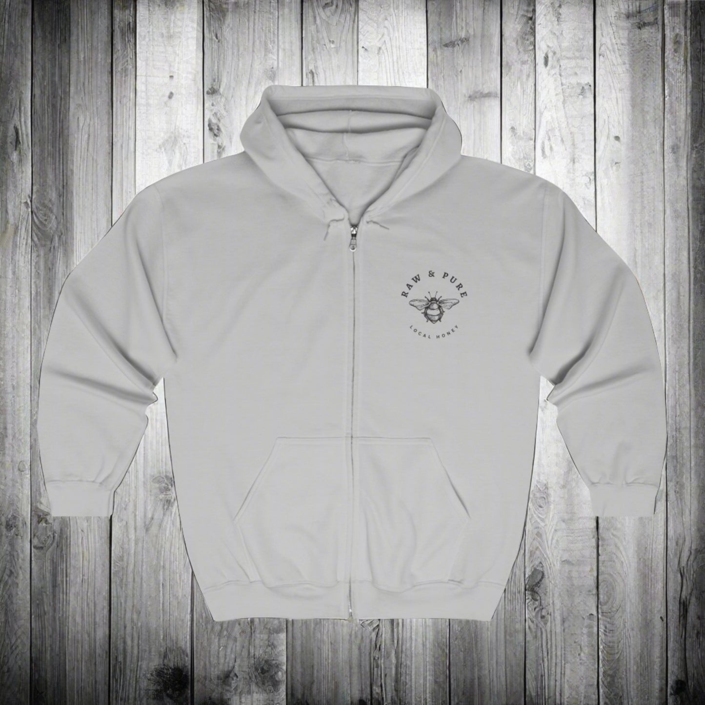 Raw & Pure Zip-up Hoodie