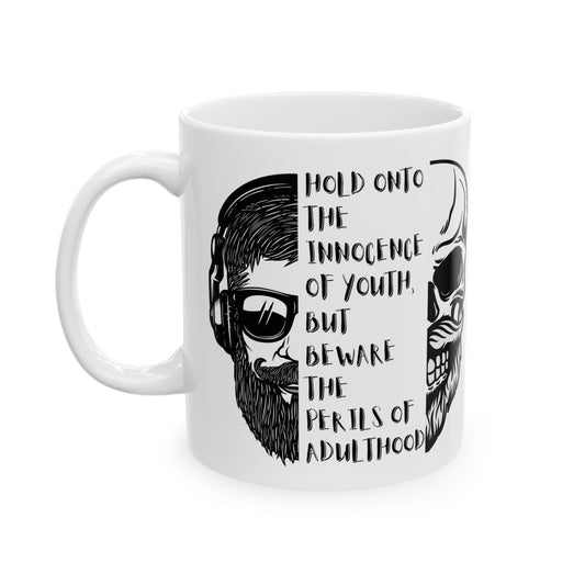 Youth vs. Adulthood Mug