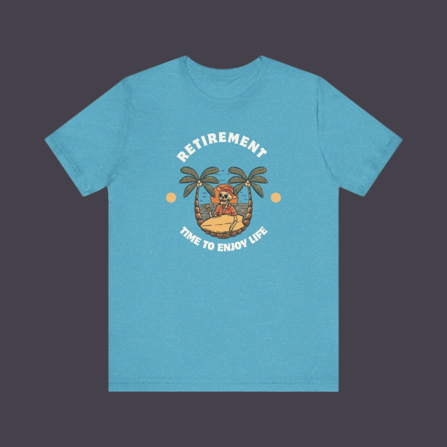 Enjoy Retirement Skeleton Tee